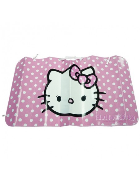 PARASOLE PER PARABREZZA HELLO KITTY BIANCO ROSA BIANCO POIS