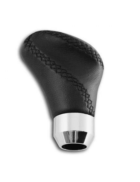 POMELLO CAMBIO PER RETROMARCIA CLASSICA IN PELLE NERO