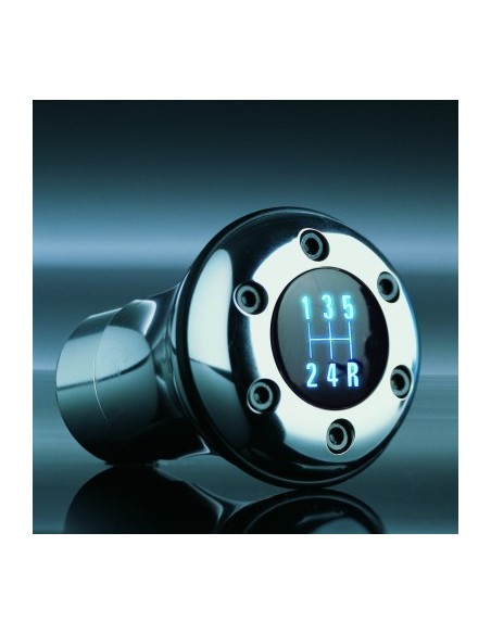 POMELLO CAMBIO PER RETROMARCIA CLASSICA A LED BLU