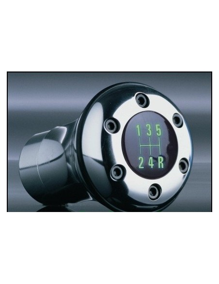 POMELLO CAMBIO PER RETROMARCIA CLASSICA A LED VERDE