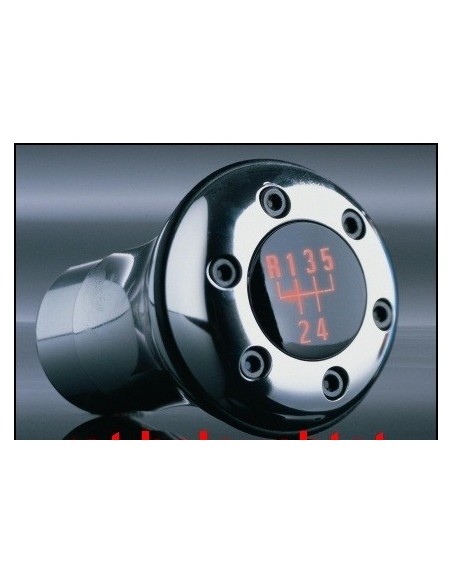 POMELLO CAMBIO PER RETROMARCIA CLASSICA A LED ROSSO