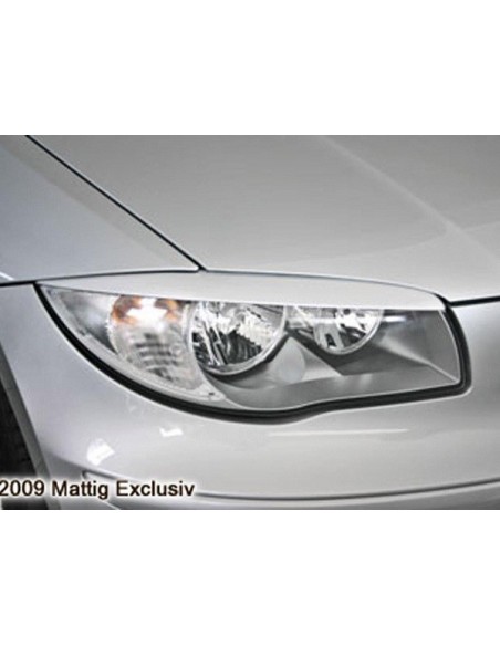 PALPEBRE FANALI ANTERIORI BMW SERIE 1 2004-2007