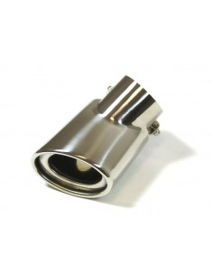 TERMINALE SCARICO CROMATO PER PEUGEOT 206 206cc 307