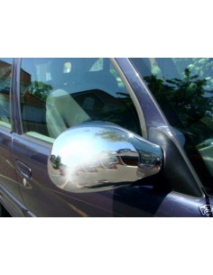 CALOTTE COPRISPECCHI CROMATE PER PEUGEOT 206 206cc 206 PLUS