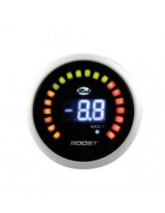 MANOMETRO PRESSIONE TURBO DIGITALE QUADRANTE NERO