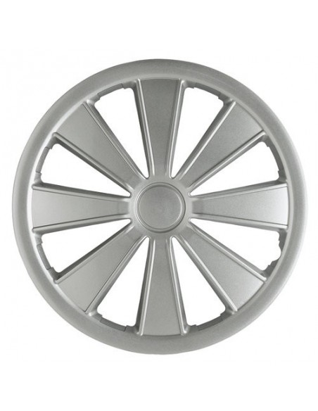 4 BORCHIE COPRICERCHI DA 15" ABS "LUCIDA" CERCHI SPORTIVI UNIVE