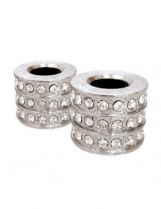 DECORAZIONE ASTA POGGIATESTA DIAMANT CROMATO UNIVERSALE