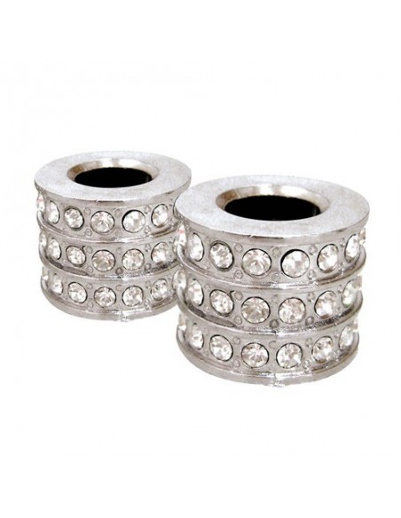 DECORAZIONE ASTA POGGIATESTA DIAMANT CROMATO UNIVERSALE