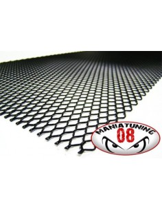 GRIGLIA SPORTIVA IN ALLUMINIO NERA 135x30 cm RETE