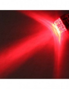 LAMPADINE T20 9 LED LUCE ROSSO 21/5W 12V STOP 2 CONTATTI