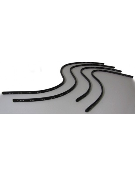 KIT 4 NEON FLESSIBILI SOTTOSCOCCA A LED BIANCHI 252 LED