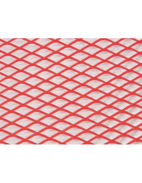 GRIGLIA SPORTIVA 135x30 CM ALLUMINIO ROSSA MEDIUM