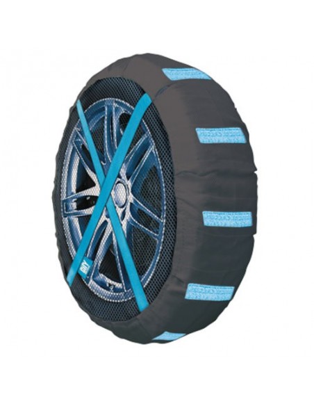 CALZE DA NEVE IN TESSUTO "GRIP" TIPO AUTOSOCK NO CATENE AUTO