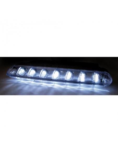 FARI DIURNI 14 LED LUCE ULTRA BIANCA DAYLIGHT