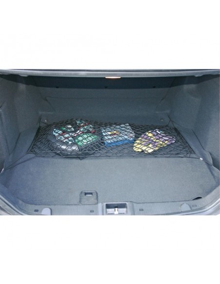 RETE FERMABAGAGLI NERO 80X25CM UNIVERSALE