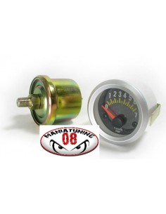 MANOMETRO PRESSIONE OLIO 52MM CARBONIO