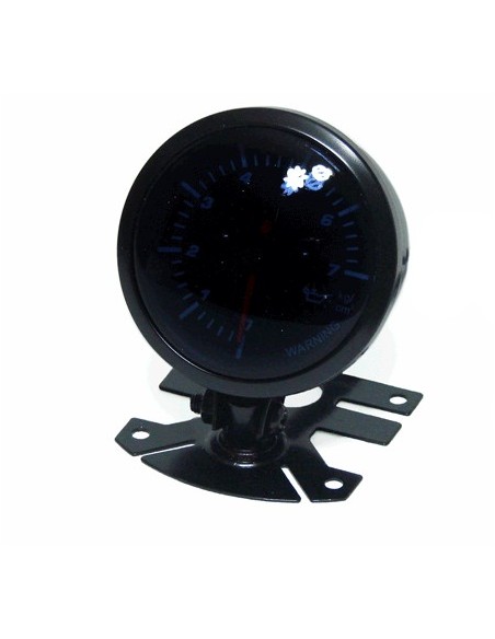 MANOMETRO PRESSIONE OLIO 60MM SMOKE SLIM