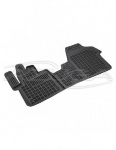 TAPPETI GOMMA 4CM NERI CITROEN JUMPY III dal 09/2016-