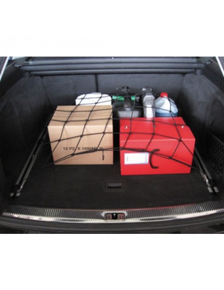 RETE FERMABAGAGLI NERO 90X70CM UNIVERSALE