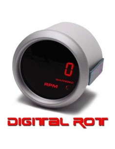 MANOMETRO CONTAGIRI 52MM DIGITALE ROSSO