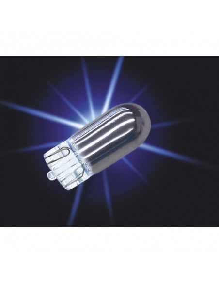 LAMPADINE DI POSIZIONE CROMATE LUCE BIANCA T10 W5W