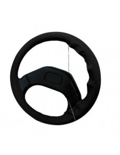 COPRIVOLANTE NERO UNIVERSALE DA CUCIRE PER AUTO E FURGONI