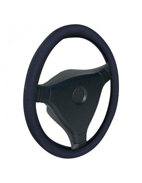 COPRIVOLANTE UNIVERSALE AUTO IN COTONE NERO DIAM. 33-37