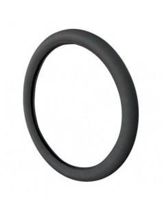 COPRIVOLANTE UNIVERSALE AUTO IN COTONE NERO DIAM. 37-39