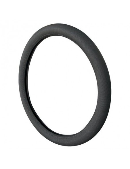 COPRIVOLANTE UNIVERSALE AUTO IN COTONE NERO DIAM. 37-39