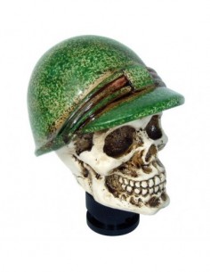 POMELLO CAMBIO PER RETROMARCIA CLASSICA IN ABS VERDE/BIANCO