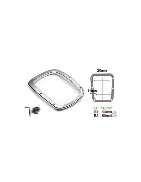 CORNICE CAMBIO CROMATA PER SEAT LEON E TOLEDO 1999-2004