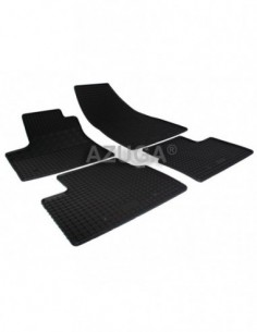 4 TAPPETINI IN GOMMA NERI OPEL MERIVA B DAL 2010-