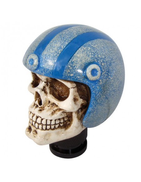 POMELLO CAMBIO PER RETROMARCIA CLASSICA IN ABS BLU/BIANCO