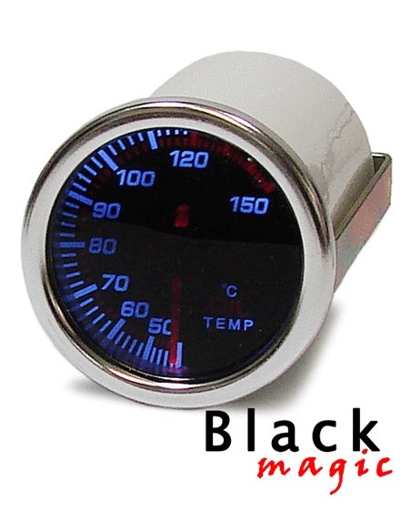 MANOMETRO TEMPERATURA ACQUA 52MM BLACK MAGIC