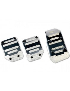 PEDALIERA PEDALI IN ALLUMINIO CROMATO UNIVERSALI