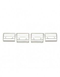 BOCCHETTE ARIA IN ABS CROMATE PER VOLKSWAGEN GOLF 5...