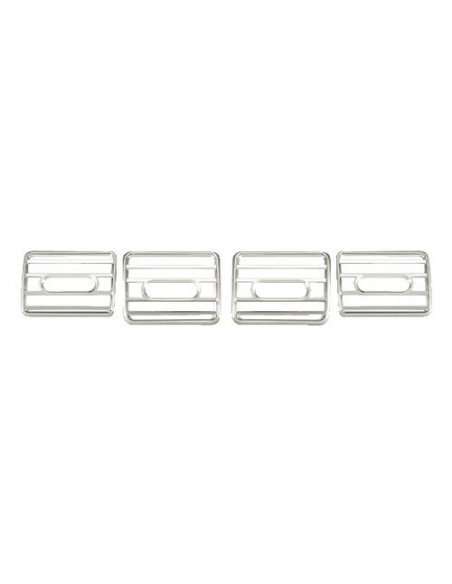 BOCCHETTE ARIA IN ABS CROMATE PER VOLKSWAGEN GOLF 5 2003-2008