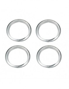 BOCCHETTE ARIA IN ABS CROMATE PER CITROEN C2