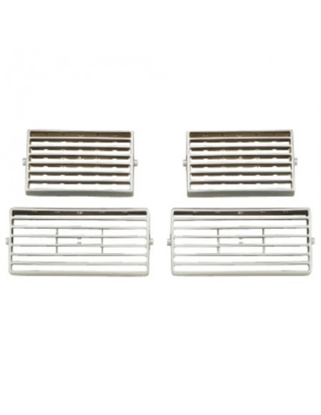 BOCCHETTE ARIA IN ABS CROMATE PER VOLKSWAGEN GOLF 4 1998-2004