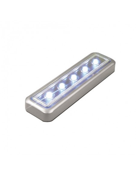LUCE DI CORTESIA 15cm 5 LED ULTRA BIANCHI AUTO CASA CAMPER BARCA