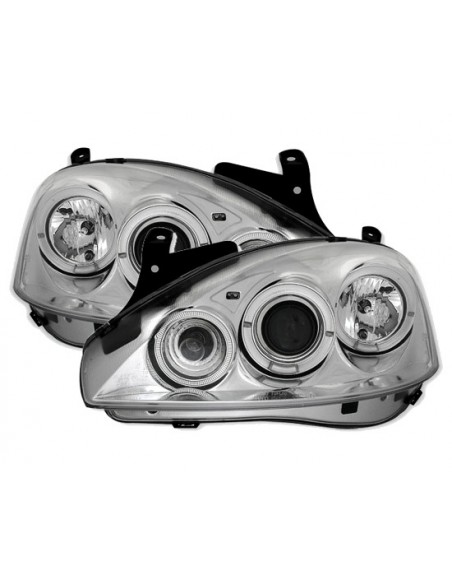 ANGEL EYES OPEL CORSA C CROMATI dal 2000-2006