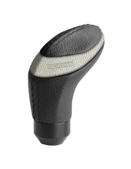 POMELLO CAMBIO PER RETROMARCIA CLASSICA MOMO IN PELLE BIANCA