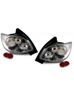 FARI POSTERIORI LEXUS PEUGEOT 206 BERLINA CROMATI