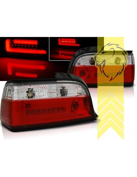 FARI POSTERIORI a LED BMW SERIE 3 COUPE CABRIO E36 1990-1999