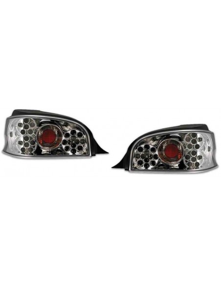 FARI POSTERIORI A LED CROMATI CITROEN SAXO DAL 1996-2003
