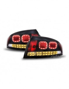FARI POSTERIORI A LED NERI AUDI TT (8N) dal 1998-2006