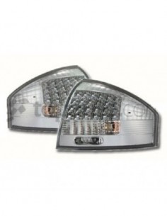 FARI POSTERIORI A LED CROMATI AUDI A6 (C5) BERLINA 1997-2004