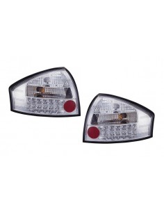 FARI POSTERIORI A LED CROMATI AUDI A6 (C5) BERLINA 1997-2004