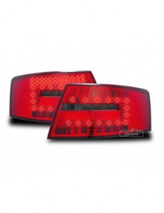 FARI POSTERIORI A LED ROSSI/SM AUDI A6 (4F) BERLINA...