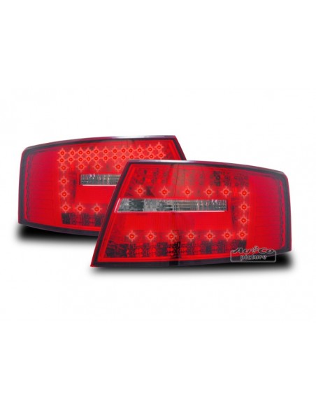FARI POSTERIORI A LED ROSSI AUDI A6 (4F) BERLINA 2004-2008